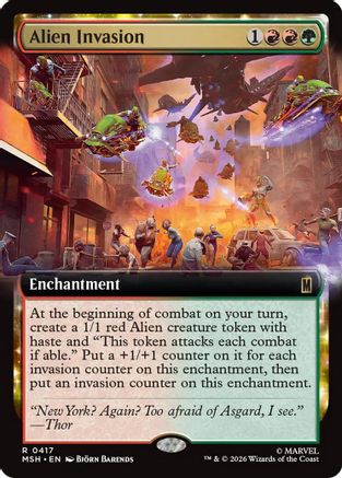 Alien Invasion (Extended Art) [Marvel Super Heroes]