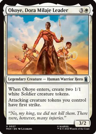 Okoye, Dora Milaje Leader [Marvel Super Heroes]
