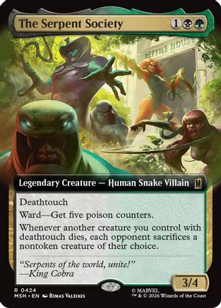 The Serpent Society (Extended Art) [Marvel Super Heroes]