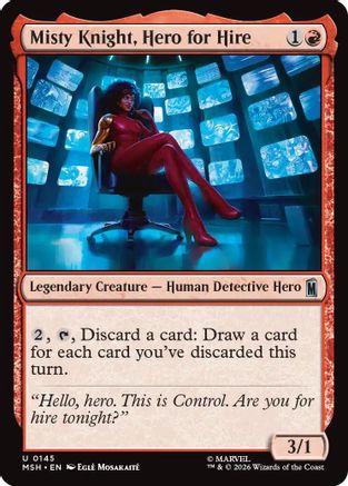 Misty Knight, Hero for Hire [Marvel Super Heroes]