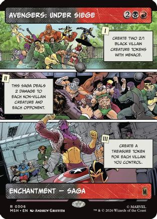 Avengers: Under Siege (Showcase) [Marvel Super Heroes]