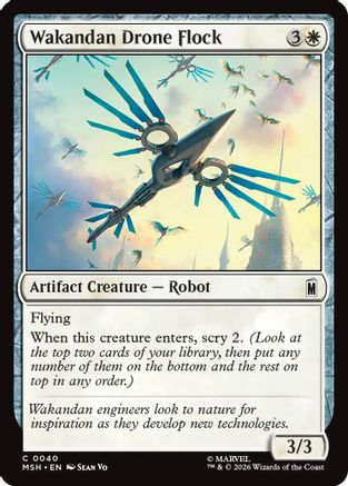 Wakandan Drone Flock [Marvel Super Heroes]