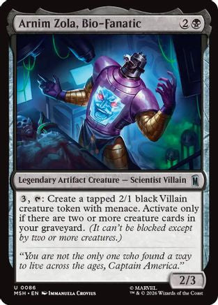 Arnim Zola, Bio-Fanatic [Marvel Super Heroes]