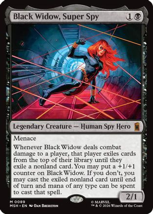 Black Widow, Super Spy [Marvel Super Heroes]