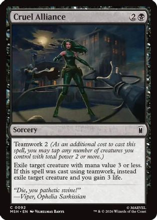 Cruel Alliance [Marvel Super Heroes]