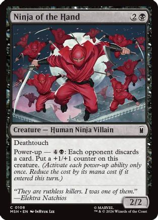 Ninja of the Hand [Marvel Super Heroes]