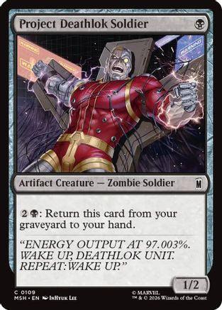 Project Deathlok Soldier [Marvel Super Heroes]