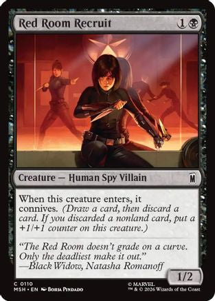 Red Room Recruit [Marvel Super Heroes]