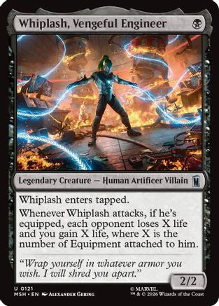 Whiplash, Vengeful Engineer [Marvel Super Heroes]