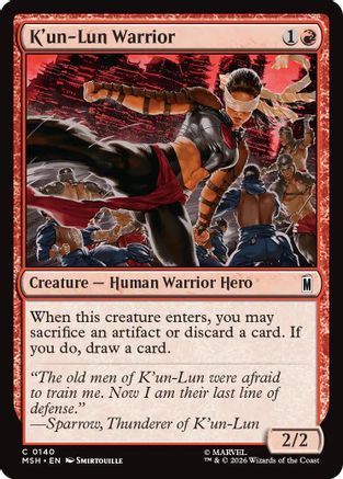 K'un-Lun Warrior [Marvel Super Heroes]