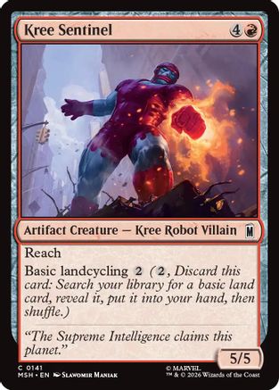 Kree Sentinel [Marvel Super Heroes]