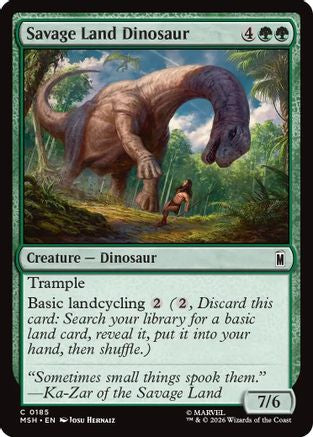 Savage Land Dinosaur [Marvel Super Heroes]