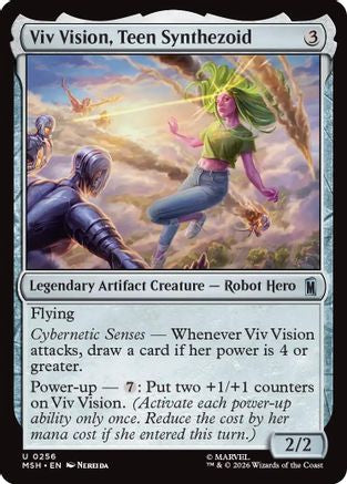 Viv Vision, Teen Synthezoid [Marvel Super Heroes]
