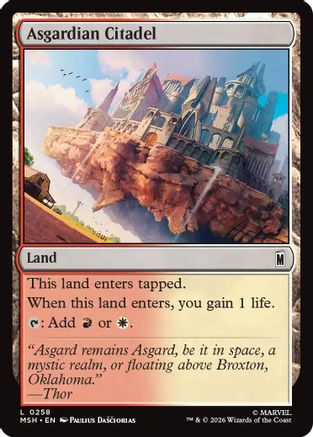 Asgardian Citadel [Marvel Super Heroes]