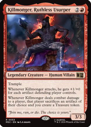 Killmonger, Ruthless Usurper [Marvel Super Heroes Commander]