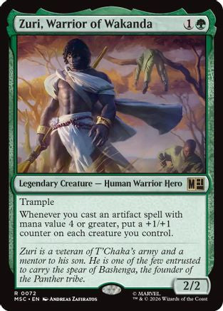 Zuri, Warrior of Wakanda [Marvel Super Heroes Commander]