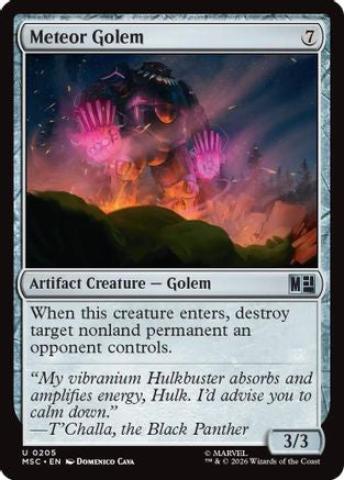 Meteor Golem [Marvel Super Heroes Commander]