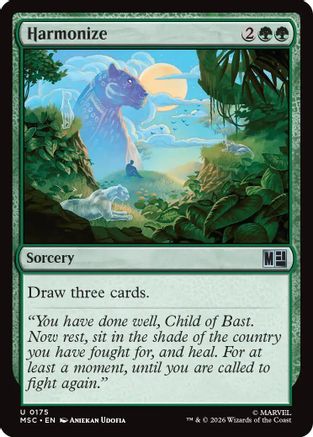Harmonize (Surge Foil) [Marvel Super Heroes Commander]