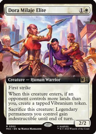 Dora Milaje Elite (Extended Art) [Marvel Super Heroes Commander]