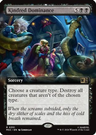 Kindred Dominance (Extended Art) [Marvel Super Heroes Commander]