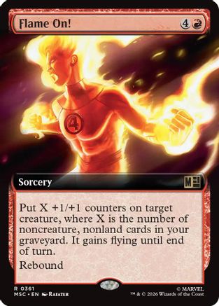 Flame On! (Extended Art) [Marvel Super Heroes Commander]