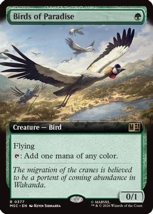 Birds of Paradise (Extended Art) [Marvel Super Heroes Commander]