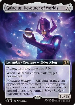 Galactus, Devourer of Worlds (Extended Art) [Marvel Super Heroes Commander]