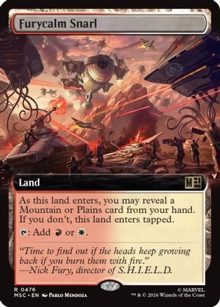 Furycalm Snarl (Extended Art) [Marvel Super Heroes Commander]