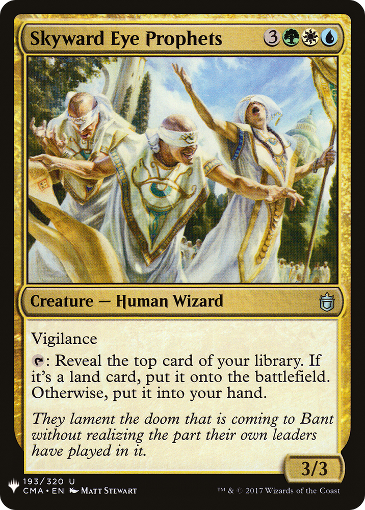 Skyward Eye Prophets [Mystery Booster]