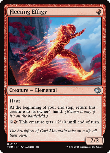 Fleeting Effigy [Tarkir: Dragonstorm]