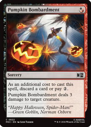 Pumpkin Bombardment [Marvel Super Heroes Commander]