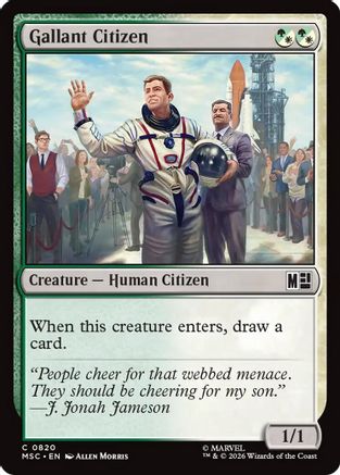 Gallant Citizen [Marvel Super Heroes Commander]