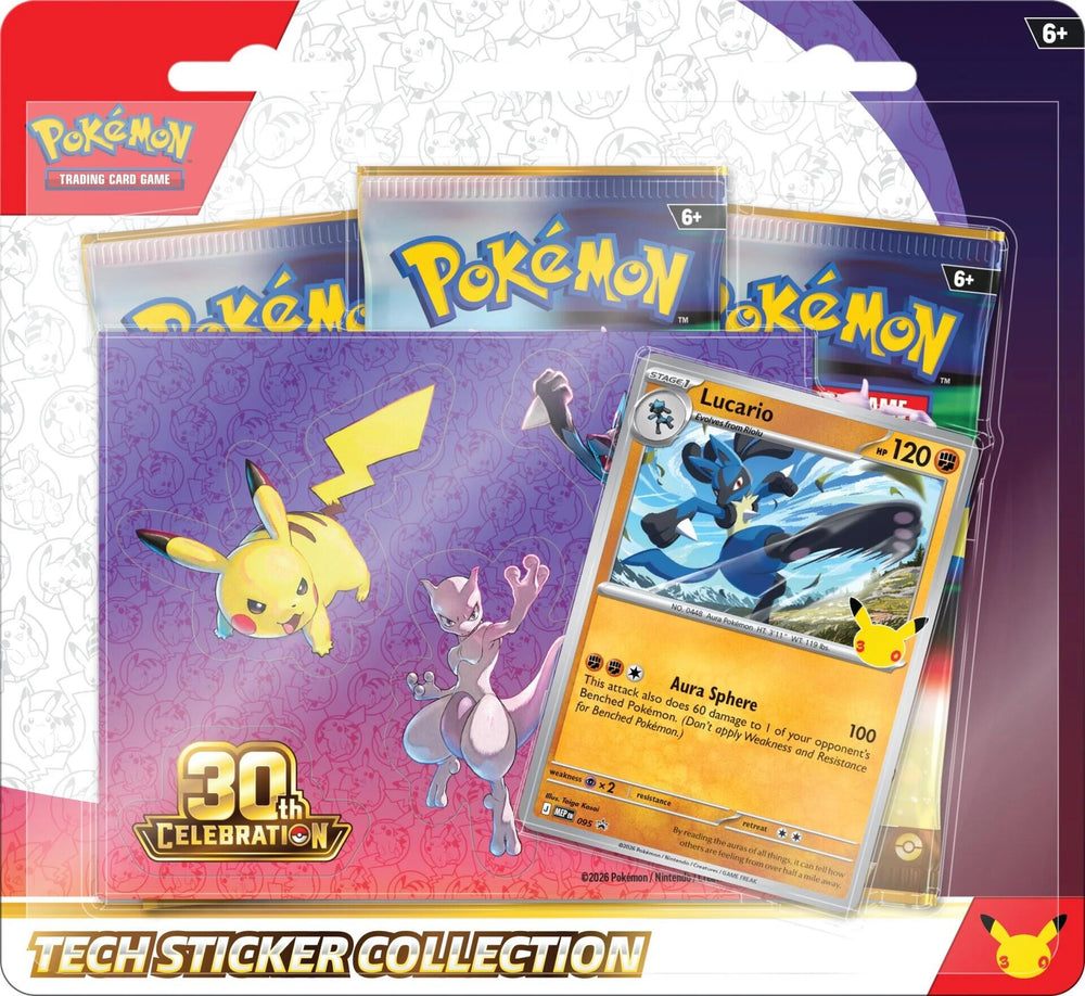 30th Celebration Tech Sticker Collection (Assorted)
