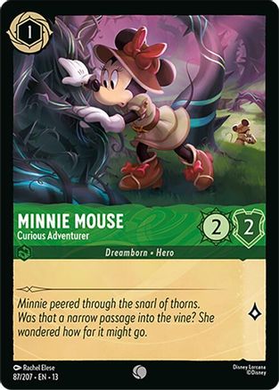 Minnie Mouse - Curious Adventurer (87/207) [Attack of the Vine!]