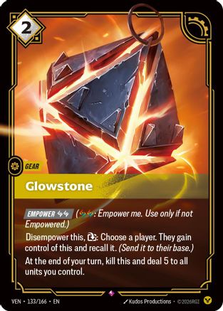 Glowstone (133/166) - Vendetta Foil