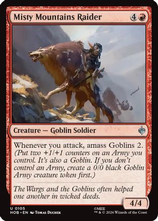 Misty Mountains Raider [The Hobbit]