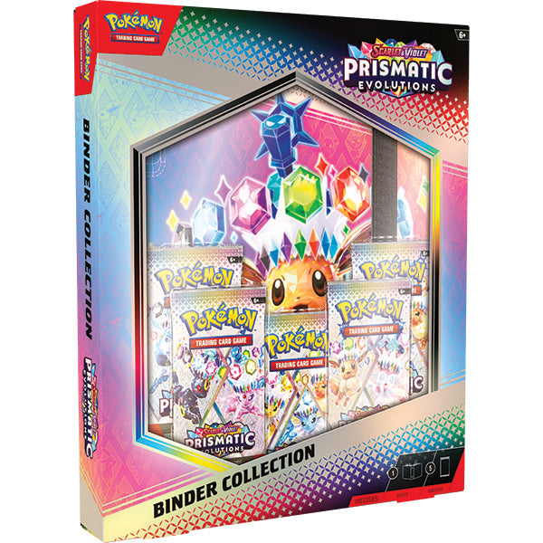Pokemon TCG: Scarlet & Violet Prismatic Evolutions- Binder Collection (Pre-Order)