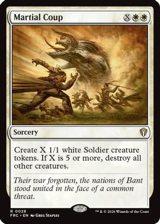 Martial Coup [Reality Fracture Commander]