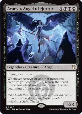 Avacyn, Angel of Horror [Reality Fracture Commander]