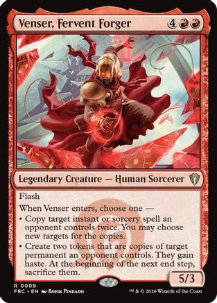 Venser, Fervent Forger [Reality Fracture Commander]