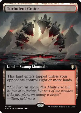 Turbulent Crater (Extended Art) [Reality Fracture Commander]