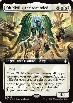 Ob Nixilis, the Ascended (Extended Art) [Reality Fracture Commander]