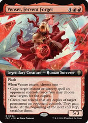 Venser, Fervent Forger (Extended Art) [Reality Fracture Commander]