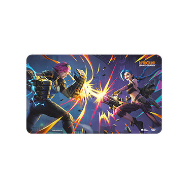 Riftbound Vendetta Playmat: Jinx vs Vi
