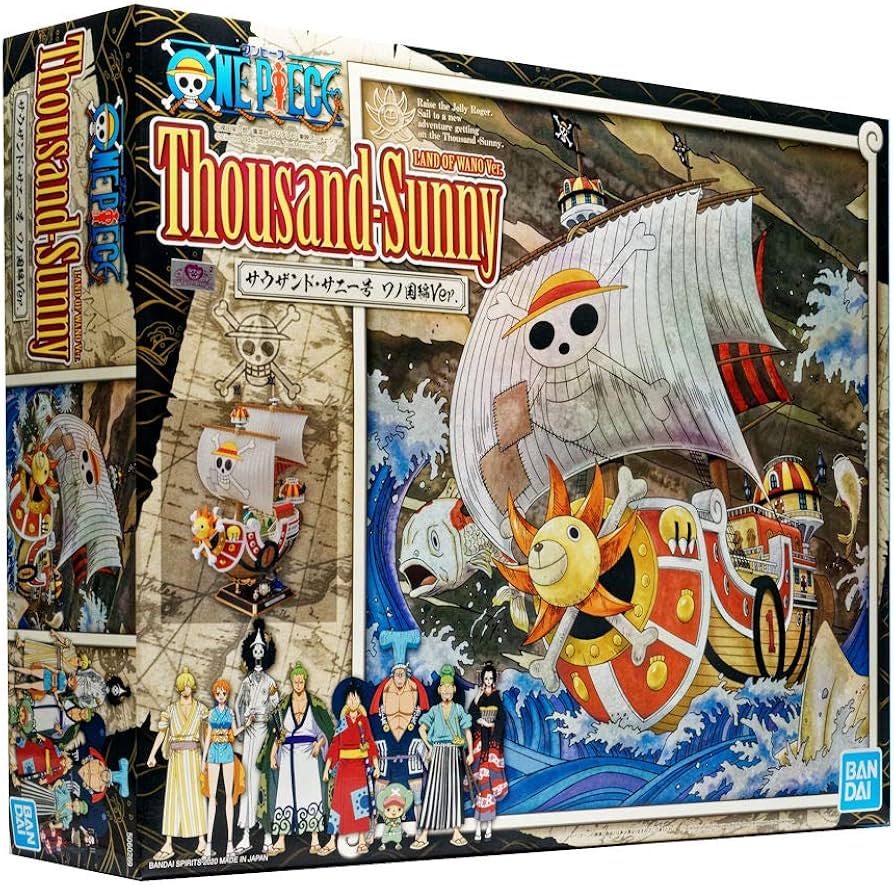 Bandai Hobby: One Piece Sailing Ship Collection Model Kit - Thousand Sunny Land Of Wano Ver.
