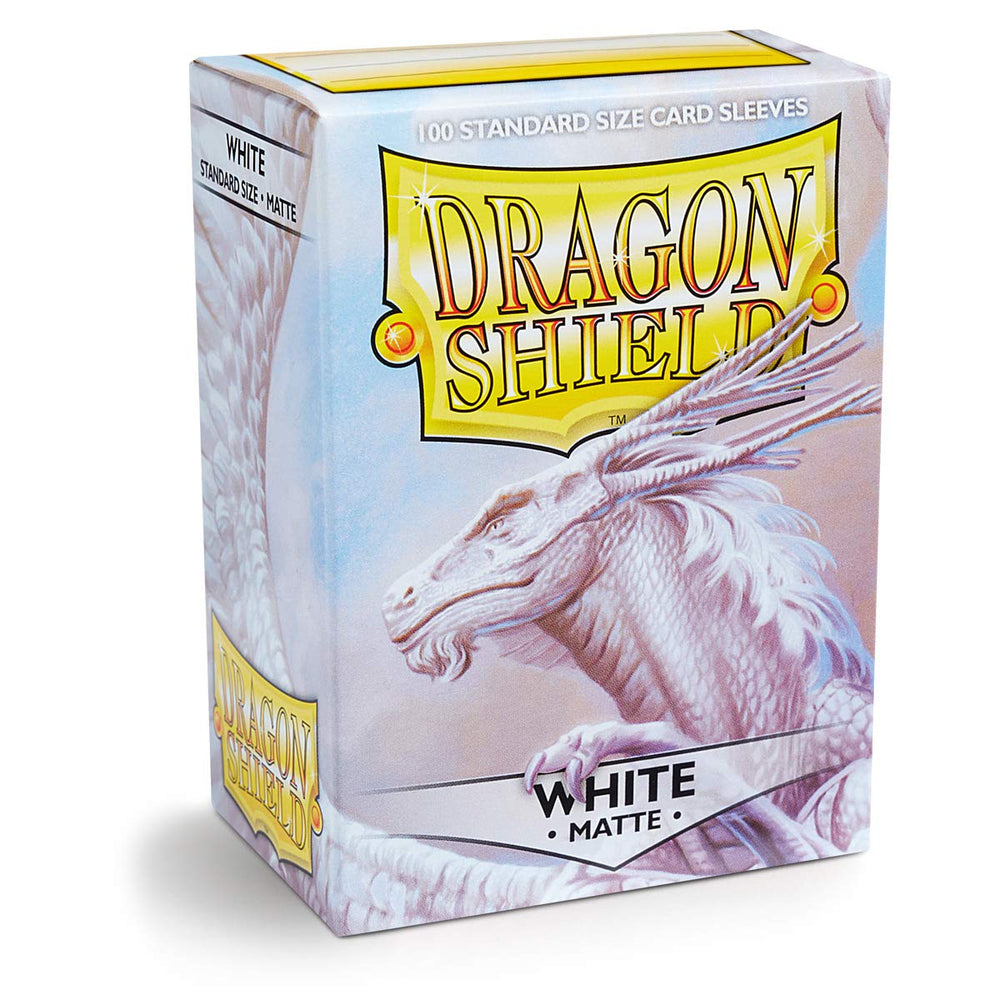 Dragon Shield Matte Sleeves: White