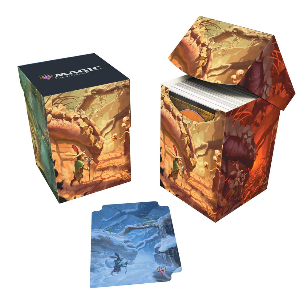 Ultra PRO: 100+ Deck Box - Bloomburrow (Forest - Summer)