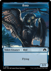 Servo // Bird Double-Sided Token [Modern Horizons 3 Tokens]