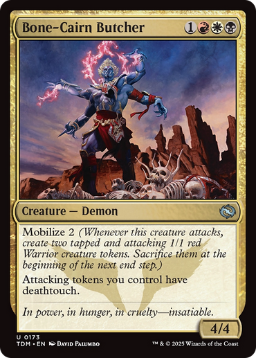 Bone-Cairn Butcher [Tarkir: Dragonstorm]