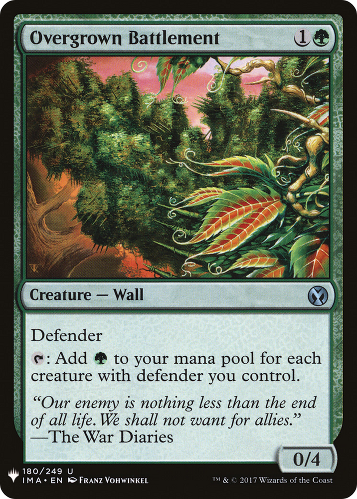 Overgrown Battlement [Mystery Booster]